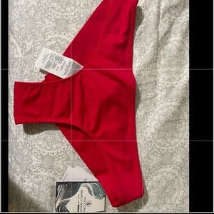 Volcom Womens Seamless cheeky Bottom - True Red